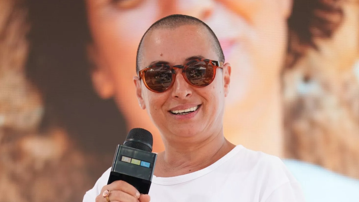 Ibtissame Lachgar militante marocaine lors d’une prise de parole publique