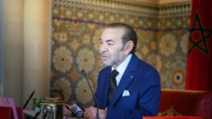 Le roi du Maroc Mohammed VI