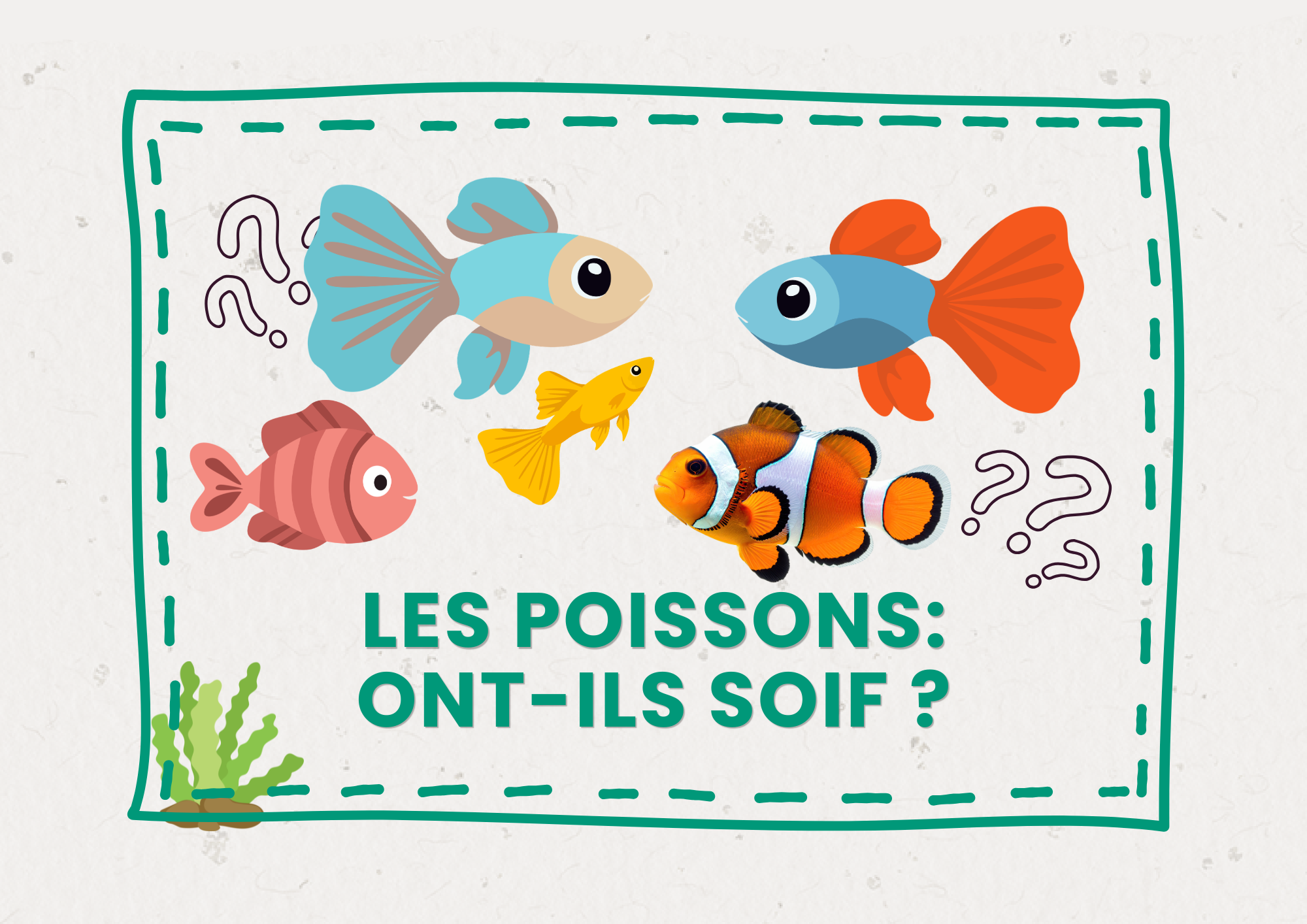 poissons boire soif