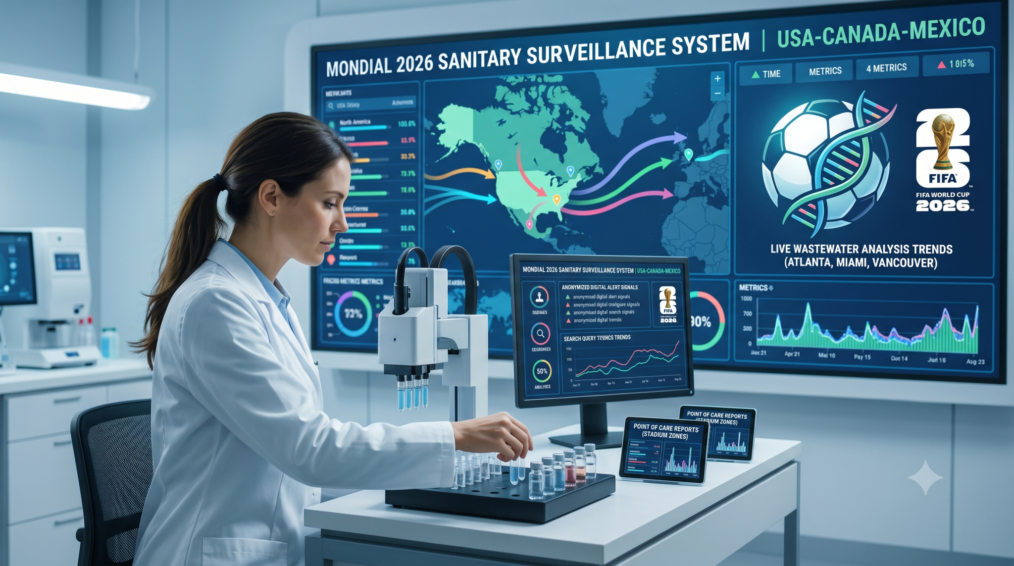 Analyse de données épidémiologiques et surveillance sanitaire en laboratoire